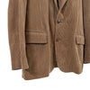 Auralee Men's Washed Corduroy Blazer Trucker Jacket Brown 5 Size 156162775 [P]