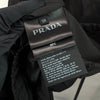 PRADA Hochkragen Nylon Windjacke für Herren Schwarz 156164449 [P]