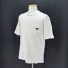 PRADA Triangel-Logo Pocket T-Shirt Weiß 156164826 [P]
