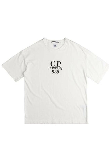 CP Company Jersey Oversized Logo T-Shirt 133020973