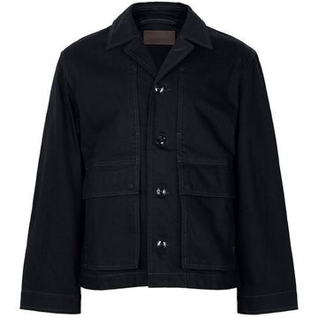 LEMAIRE Black Oversized Denim Jacket 155449146 [P]