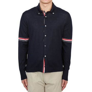 Thom Browne Men's Collar Cardigan 111226115