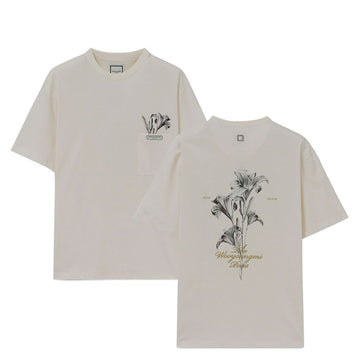 WOOYOUNGMI フラワーロゴ Tシャツ 156165885