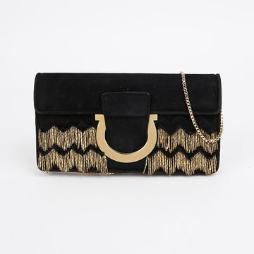 Salvatore Ferragamo 21 G148 Gancini Chain Shoulder Bag 155791309