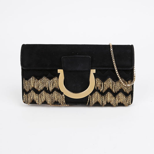 SALVATORE FERRAGAMO 21 G148 Schultertasche mit Chain 155791309 [P]