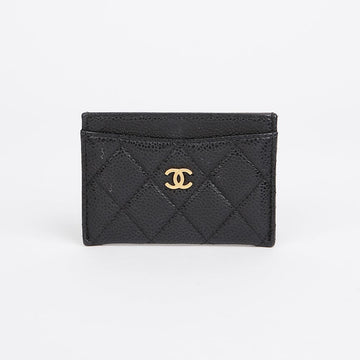 CHANEL Caviar Classic Card Holder AP0213 155889574