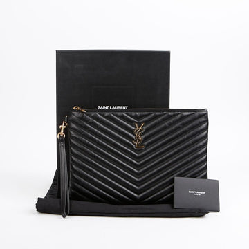 SAINT LAURENT Monogram Tablet Pouch 559193 155923036