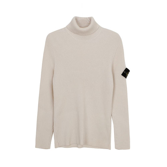 Stone Island Turtleneck Patch Knit Size L 7315522C2 155936837 [P]