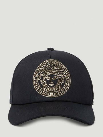 Versace Studded Medusa Baseball Cap 133044322