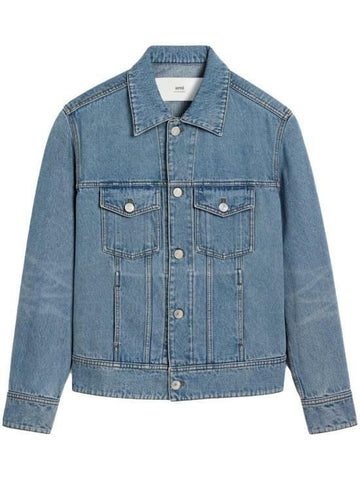 AMI Trucker Jacket HJK247 DE0046 480 141541273