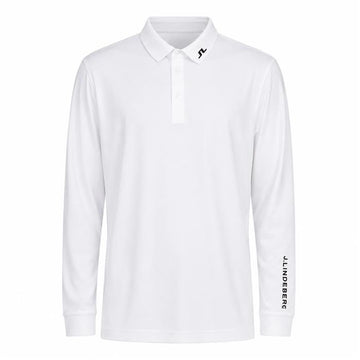 J LINDEBERG ツアーテックカラーTシャツ ホワイト GMJT07634 0000 156167222
