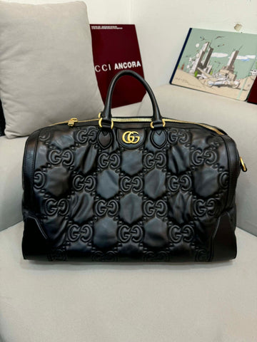 GUCCI Matelassé Boston Duffel Bag 156167309