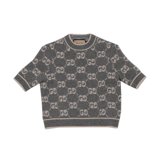 Gucci GG Logo Knit XS Size 770059 154850727 [P]