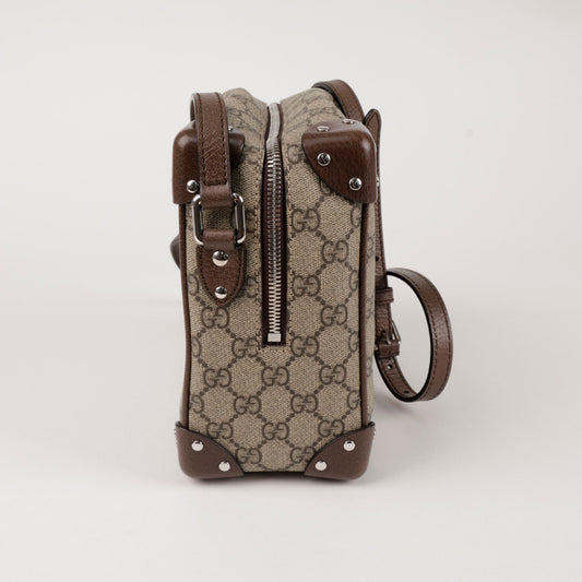 Gucci GG Supreme Trunk Shoulder Crossbody Bag 155066373 [P]