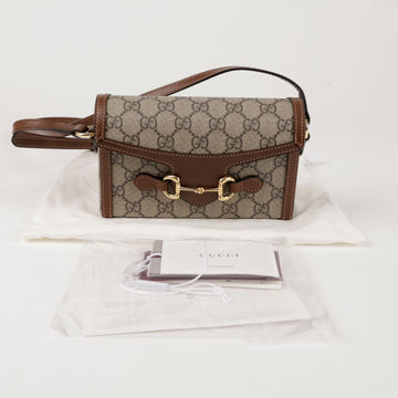 GUCCI ホースビット 1955 ミニショルダー クロスボディバッグ 155068305
