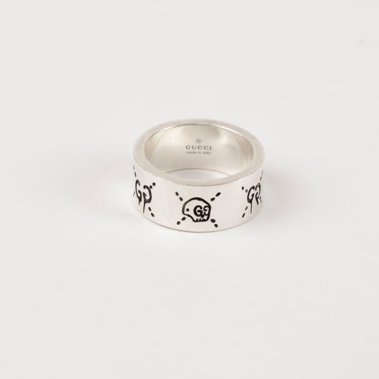 Gucci Ghost Ring 15 155098609 [P]