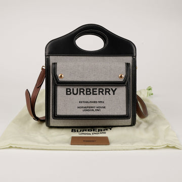 Burberry Triton Pocket Mini Tote Shoulder Bag 8039363 155108816