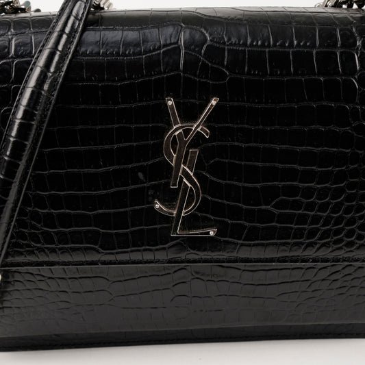Saint Laurent Medium Chain Shoulder Crossbody Bag 442906 155071169 [P]