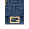 Fendi 26 FF Flocked Denim Continental Wallet 156172019 [P]