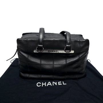 CHANEL Caviar Bowling Tote Bag 156172183