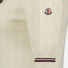 MONCLER 26 Rauten- & Logo-Muster Baumwoll-Polohemd 156173147 [P]