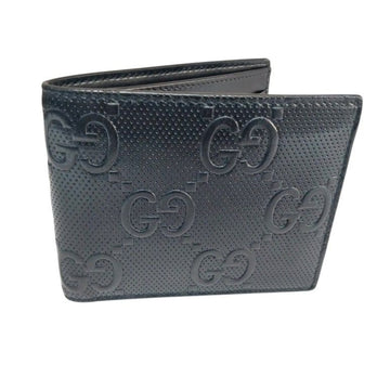 Gucci Black Embossed Jumbo Wallet 625562 Leather for Men 156178750