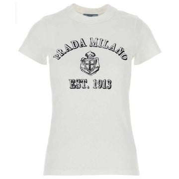 Prada Printed Jersey T-Shirt 153564718