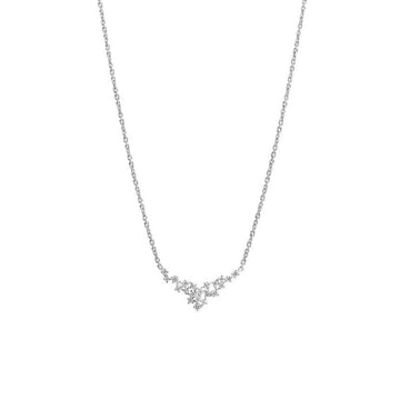 Damiani Mimosa Diamond 18K White Gold Necklace 156191545