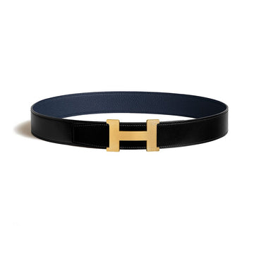 Hermes Constance Belt Buckle Gold Reversible Leather Strap 38mm H077971CAAJ 128928583