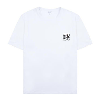 LOEWE Relaxed Fit Kurzarm-T-Shirt mit Anagramm-Stickerei H526Y22XD2 2100 156202237