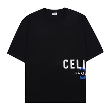 CELINE Trio-Print T-Shirt mit kurzem Arm 156202257