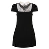 Self-Portrait Crape Bow Mini Dress 26SS RS26-165S-B 153577193 [P]