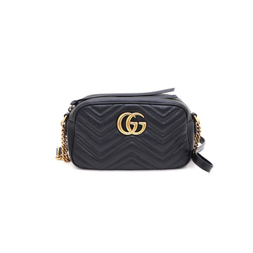 Gucci GG Marmont Matelassé Small Chain Crossbody Bag 447632 156202333