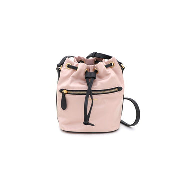 BURBERRY ナイロンドローストリングバケットバッグ兼クロスバッグ 16428831 156203258