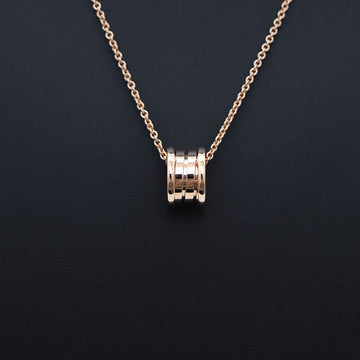 Bulgari Bead Rose Gold Pendant Necklace 335924 156203298