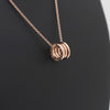 Bulgari Bead Rose Gold Pendant Necklace 335924 156203298 [P]