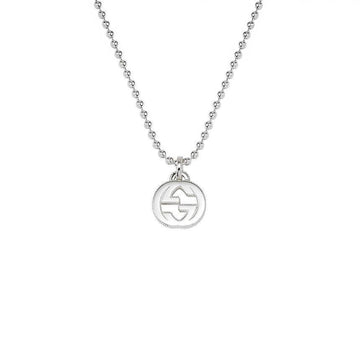 GUCCI インターロッキングG シルバー ネックレス 39793213