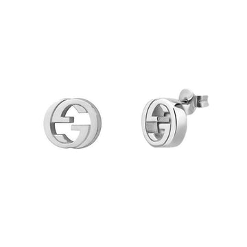 GUCCI インターロッキングG シルバー ピアス 39571828