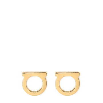 Salvatore Ferragamo Gold Gancini Earrings 760120 696432 156203759