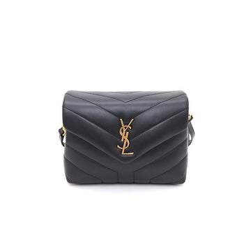 SAINT LAURENT モノグラム ルル トイ ゴールドショルダーバッグ兼クロスボディバッグ 678401 kk18512099 156203777