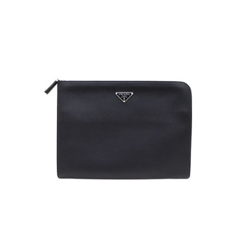 Prada Saffiano Triangle Logo Clutch Bag 2VN003 kk50671093 156203828