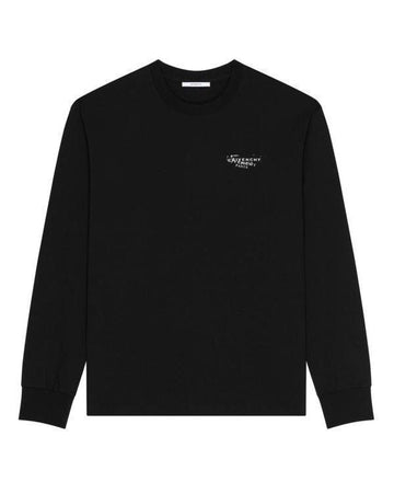 Givenchy Logo Stamp Print Cotton T-Shirt 26SS 152203939