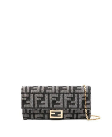Fendi Wallet On Chain FF Jacquard Baguette 152204653