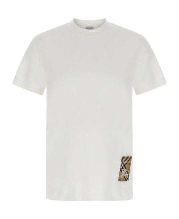 BURBERRY チェックラベルコットンTシャツ半袖 152203049