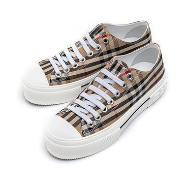 BURBERRY チェックコットン女性スニーカー 34584922