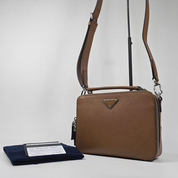 Prada Saffiano Leather Crossbody Bag 156207866