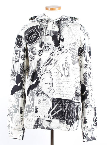 Fendi Collage Hooded Sweatshirt L 156208291
