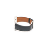 Hermes Steel Automatic Arabic White Dial Leather Watch 33mm x 45mm 156208595 [P]