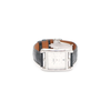 Hermes Steel Automatic Arabic White Dial Leather Watch 33mm x 45mm 156208595 [P]