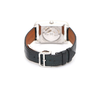 Hermes Steel Automatic Arabic White Dial Leather Watch 33mm x 45mm 156208595 [P]